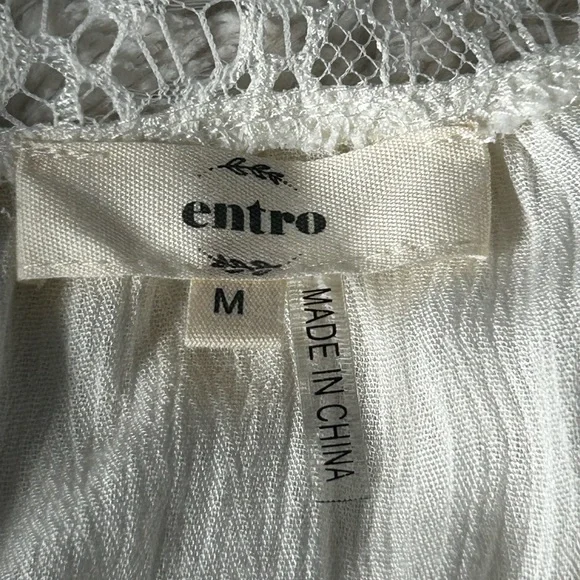 Entro boho lace‎ blouse lightweight - Picture 10 of 13